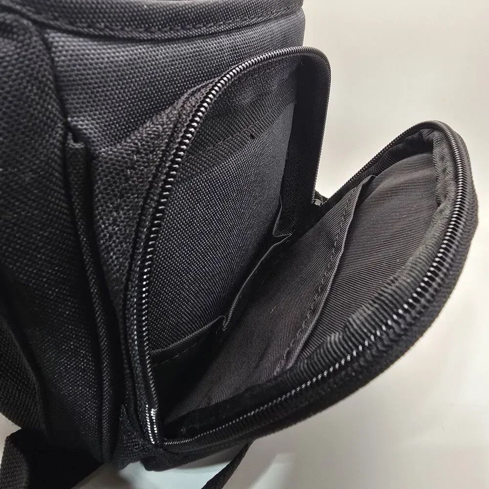 Fujifilm Camera Bag with Strap Black and Green Crossbody Shoulder Bag 8